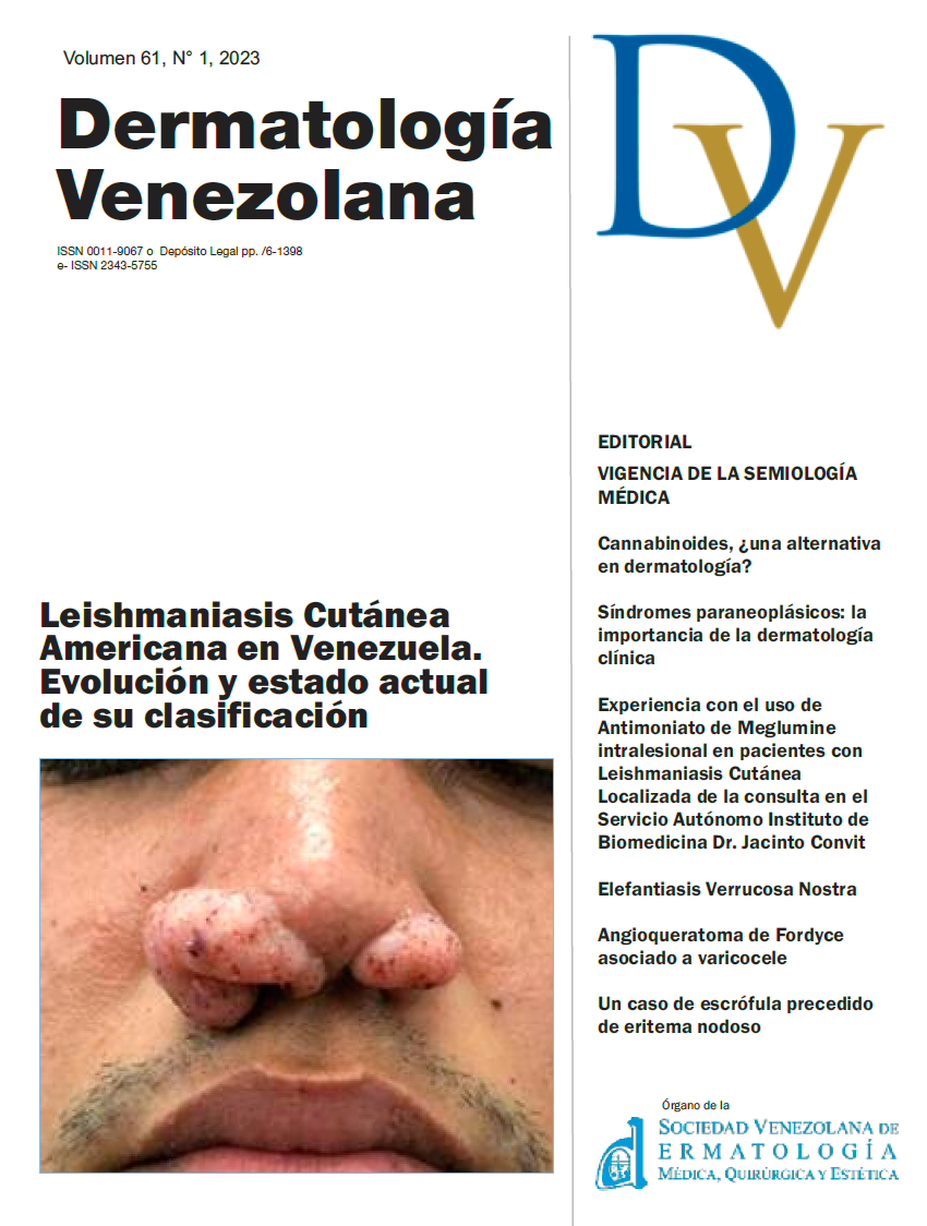 Revista Dermatología Venezolana
